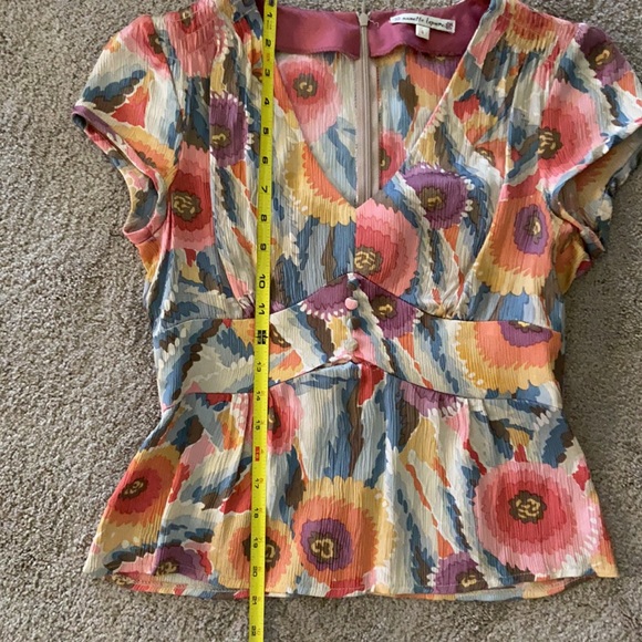 Vintage Nanette Lepore silk blouse - Picture 10 of 10